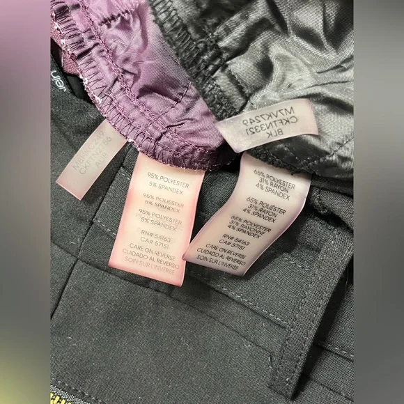 Calvin Klein Purple Pantsuit with Gold Accents - Picture 8 of 8